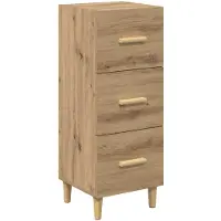 Syfax Sideboard Artisan-Eiche 34,5 x 34 x 90 cm Holzwerkstoff