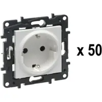 Legrand 864193 Niloe Step Bigbox 50xSteckdose Steckklemme erh