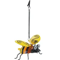 Maximex LED Gartenleuchte "Modell Biene", gelb (mehrfarbig), B:16,8cm H:9,5cm L:14,3cm, Leuchten, LED Gartenleuchte, solarbetriebene Gartendekoration, leuchtet bis zu 8 Stunden