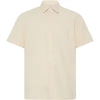 Blend Kurzarmhemd "Kurzarmhemd BHAurel", Herren, Gr. XXL, N-Gr, beige (bleached sand), Obermaterial: 100% Baumwolle CO., Hemden Kurzarmhemd