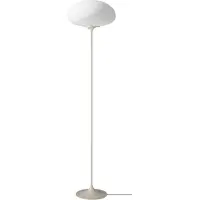 Gubi Stehleuchte Stemlite, kieselgrau, Höhe 150 cm, dimmbar