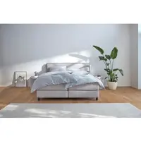 s.Oliver Polsterhocker , beige (weiß, neutral), B:40cm H:50cm T:40cm, Hocker, Polsterhocker, Hocker rund