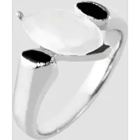 Just Fingerring "langlebig" Gr. 60, schwarz, Fingerringe, Damen, 60, Edelstahl, Fingerring