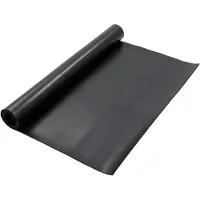 Syfax Bodenbelag Schwarz 1,2 x 2 m Gummi