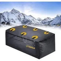 Unyqoos 425 L wasserdichte Dach-Transporttasche – 500D PVC, 152 x 61 x 61 cm, inkl. 6 verstellbare Spanngurte, für Auto, SUV & LKW