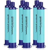 OEM Wasserfilter für Camping und Wandern, 0,1 Mikron Filterfeinheit, BPA-frei, Ultraleicht, 6er Pack