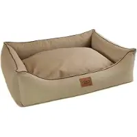Markenlos Hundebett mit waschbarem Bezug - M, L, XL, XXL, XXXL, 6 Farben