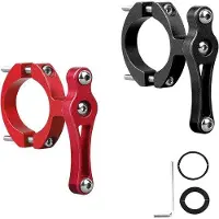 OEM Fahrradträger - Universaladapter für Wasserflasche - Leicht zu transportieren - 19-33mm Durchmesser - Schwarz