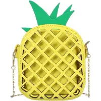 OEM Leinwandtasche in Form eines Früchtebaums - Gelb - Für Frauen - Freizeit, Schule und Einkauf