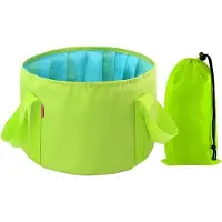 OEM Opvouwbare Waschbecken - praktisch und vielseitig - 15 Liter - grün