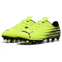 Puma Attacanto II FG/AG Jr Fußballschuhe, Unisex, Kinder, Gelb Alert Schwarz, Gr