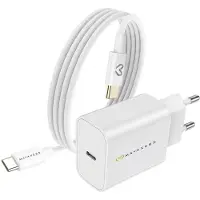 Avizar Mayaxess, 20W Netzteil für Poco F7 + USB-C Kabel 1m, Weiß