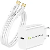 Avizar Mayaxess, 20W Netzteil für Magic 8 Pro + USB-C Kabel 1m, Weiß