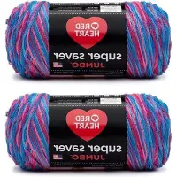 OEM Großes Acryl-Garngespinst 2er-Set - 283g 10oz - Medium - 400 Meter - zum Stricken