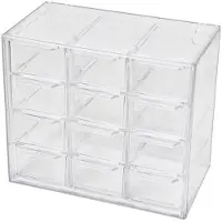 OEM Kunststoff-Transparenz-Lade-Organizer mit 12 Fächern