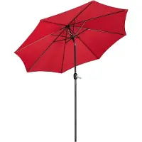 OEM Gartenmarkise 270 cm/230 cm, wasserdicht, Schwenkmarkise mit Schwenkrichtung, Rahmen, biegsam, Terrassemarkise, UV-Schutz