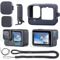 OEM Ausrüstungsstücke für Aktionskameras - Silikon-Hüllen - Display-Schutzfolie - beidseitig aufladbare Abdeckungen - Objektiv-Halter oder Abdeckungen - Kabelzugband.
