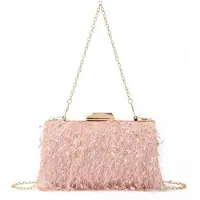 OEM Elegante Damen-Tasche mit Tassel-Design, schwarz, klein