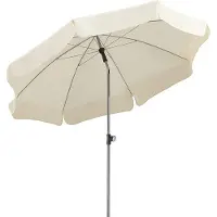 OEM Gartensonnenschirm - Stabsonnenschirm - 40 cm - Grün - Kunststoff