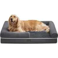 OEM Orthopädisches Hundehimmelbett mit weichem, abnehmbarem und waschbarem Kissenbezug in 106x80x25cm Größe.