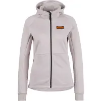 Ajungilak - Women's Stretch Hooded ML Jacket - Fleecejacke Gr L grau