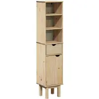 Syfax Badschrank OTTA 35x30x159 cm Massivholz Kiefer