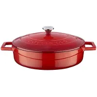 Lava Bräter - 24 cm - 2.47 liter - Cast iron - Rot