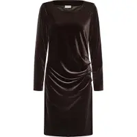 Kaffe Kleid Kelly Kleid Slim fit dark brown