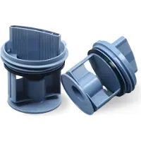 Markenlos Wasserfilter - Hochwertige Flockfilter - Set aus 2 - blau - Kunststoff