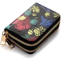 OEM Multifunktions-Handtasche für Damen, großes Kapazitäts-Card-Halter mit handgefertigter Oberfläche, 11*8*4,5 cm, Antimagnetismus, große Kapazität