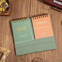 OEM Miniatur Kalender Bureaudisplay Draagbaar Büroplanner Memo Kalender Büroaccessoires
