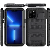 OEM Wasserdichte iPhone-Case, für iPhone 17 Pro Max, robuste Schutzfalle, vollständige Unterwasser-Schutzfähigkeit, externe Gehäuse, Wasserdichtgehäuse, IP68 Wasserdichtgehäuse - schwarz