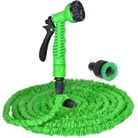 OEM Flexibele 15 Meter lange grüne Gartenhose mit 7-fach Sprossenkopf