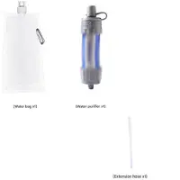 OEM Portable-Filter für Notfall, tragbarer Wasserfilter für Camping und Outdoor-Aktivitäten