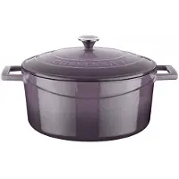Lava Bräter - 24 cm - 4.49 liter - Cast iron - Violett