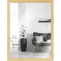 MendeFrames Wandspiegel Massivholz 21x29,7 cm Natur H430