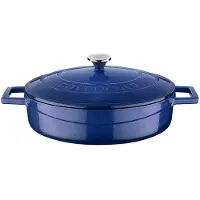Lava Bräter - 24 cm - 2.47 liter - Cast iron - Blau