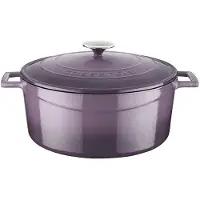 Lava Bräter - 28 cm - 6.71 liter - Cast iron - Violett
