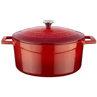 Lava Bräter - 24 cm - 4.49 liter - Cast iron - Rot