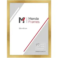 MendeFrames Holzrahmen Massivholz 10x13 cm Gold H430
