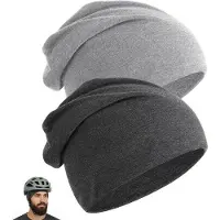 OEM Fahrradhaube unter Helm - Bequeme Kopfstütze - Unbefangen Fahrradfahren - Leichtgewichtes Baumwolltuch - 27 x 27 cm - So zu sehen.