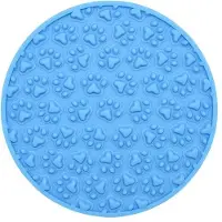 OEM Anti-angst Pootvorm Pad für kleine Hunde - Wand- oder Bodenbefestigung - blau - 1 Stück