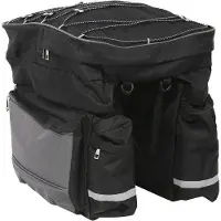 OEM Wasserdichte Fahrradtas, Fahrradtas mit großem Volumen, 3-in-1 Fahrradtas für das Rahmenvorlag, Reisegepäcktasche für Tourenfahrräder