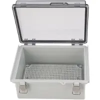 OEM Elektrische Kast - Außenanschlussbox - Wetterfest - Transparenz - 220 x 170 x 110 mm - Grau