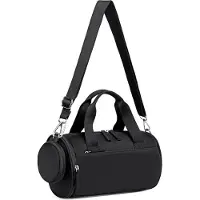LTPRTZ Wasserfestes Reisegepäck - 27 x 25 x 3.5 cm - Schwarz