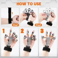 Merkloos Unyqoos️ Handtrainer Set von 6 Stück - Einstellbare Widerstand - Ergonomischer Griff - Hand- und Unterarmtrainer für Sportler und Handrehabilitation