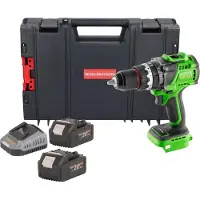 Procraft PA18ProBL-BB Akku Schlagbohrschrauber 20 V 180 Nm Brushless + 2x Akku 4,0 Ah + Ladegerät + RHINO Toolcase