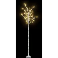 Syfax Weihnachtsbaum 220 LEDs 2,2 m Warmweiß Indoor Outdoor