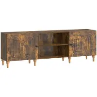 Syfax TV-Schränk Geräucherte Eiche 150 x 31 x 50 cm Holzwerkstoff