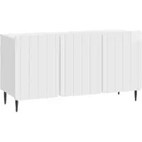 Syfax TV-Schränk Hochglanz Weiß 99 x 34,5 x 52 cm Holzwerkstoff